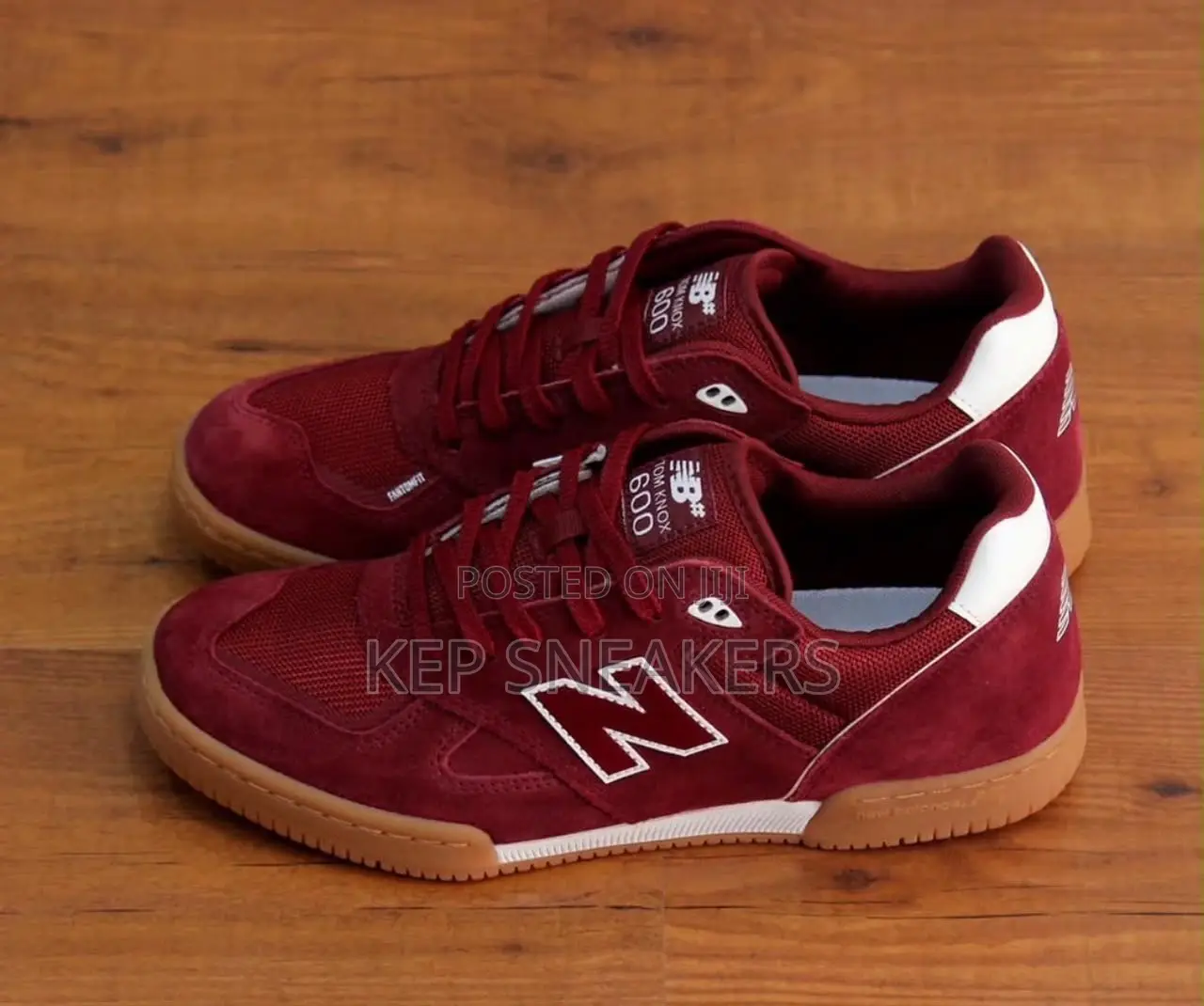 New Balance Numeric Tom Knox 600 Skate Burgundy
