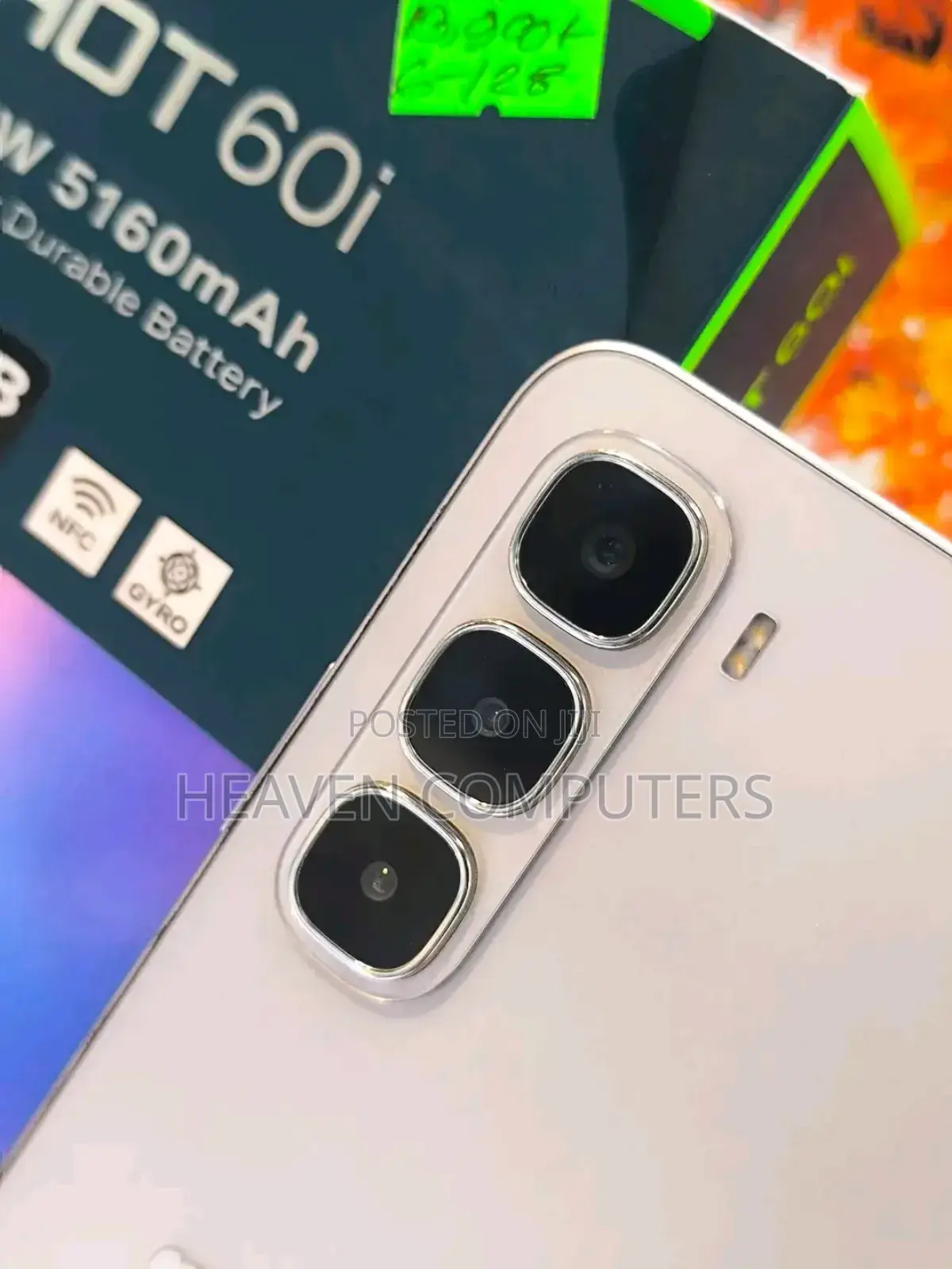 New Infinix Hot 60i 128 GB Gold