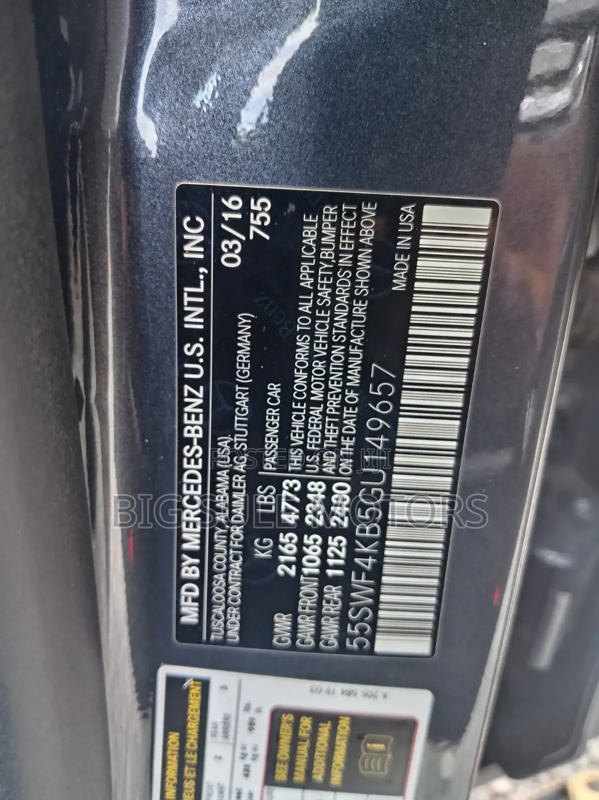 Mercedes-Benz C300 2016 Matt Black