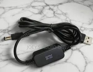 5V to 12V Power Boost Cable
