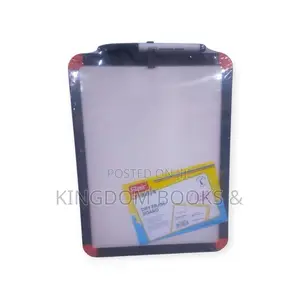 Flair Creative Double-Sided Dry Erase Whiteboard With Marker