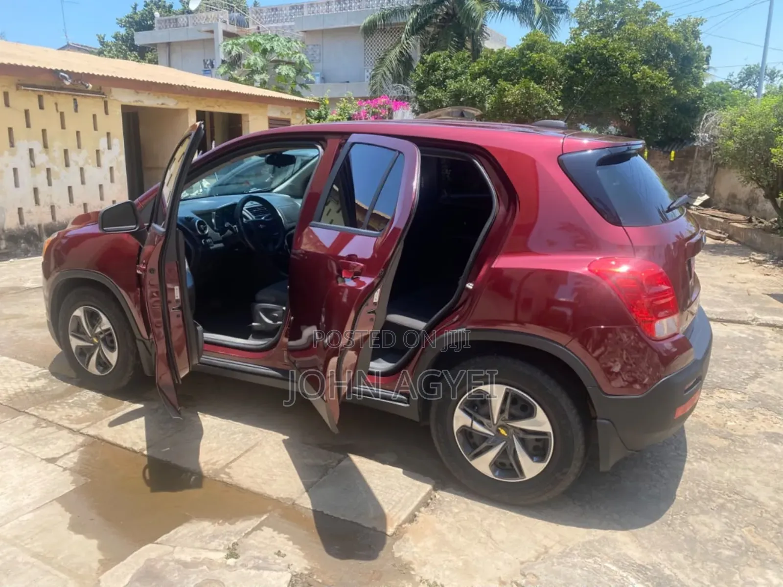 Chevrolet Trax 2017 Burgundy