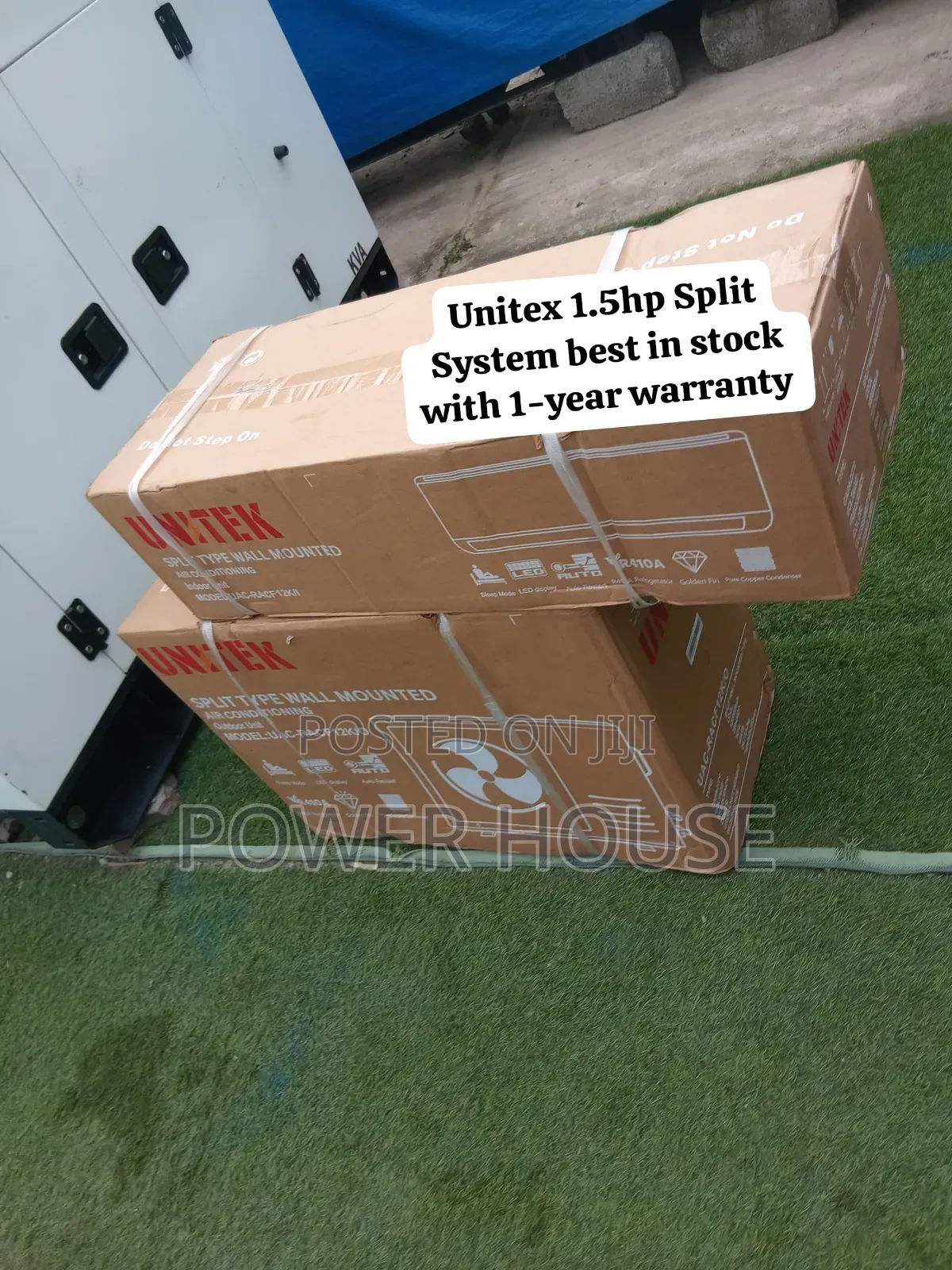 UNITEK Super Powerful Air Conditioner Fast Cooling, Strong Performance