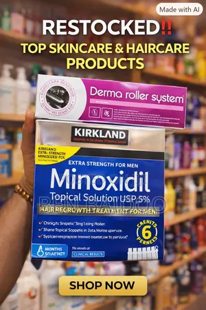Kirkland Box + Derma Roller 540 Needles(Hair Care)
