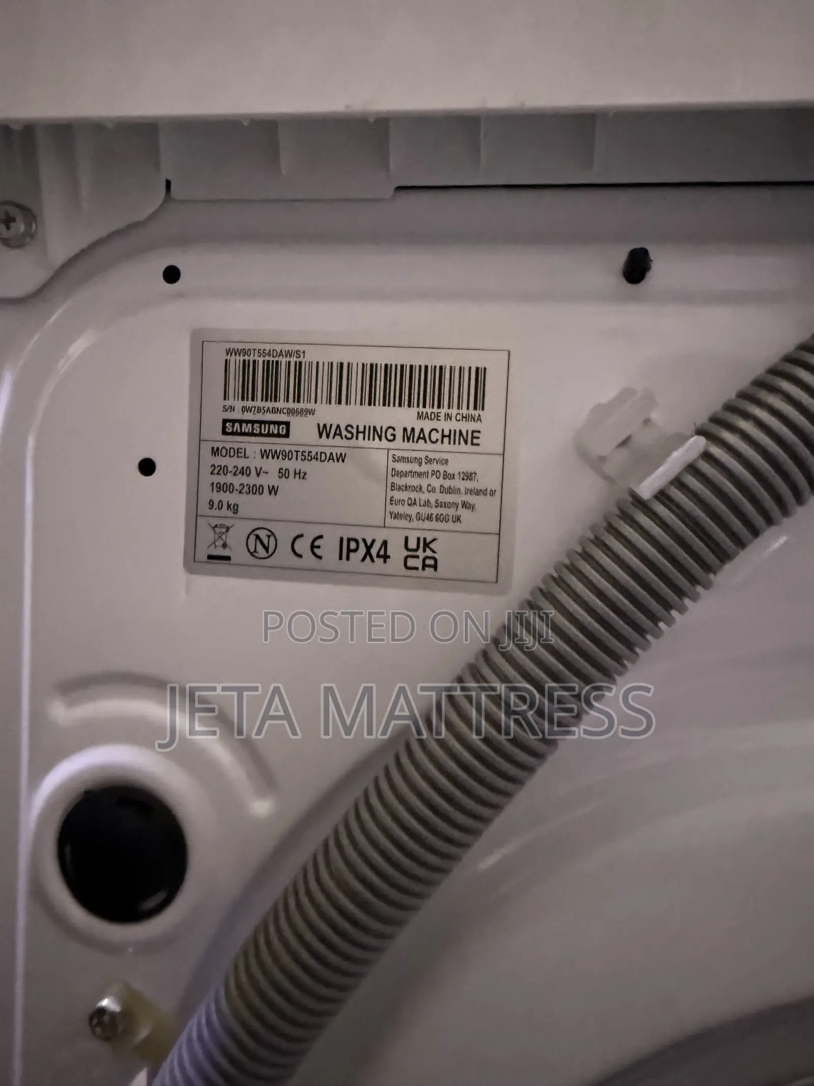 9KG Smart Samsung Washing Machine