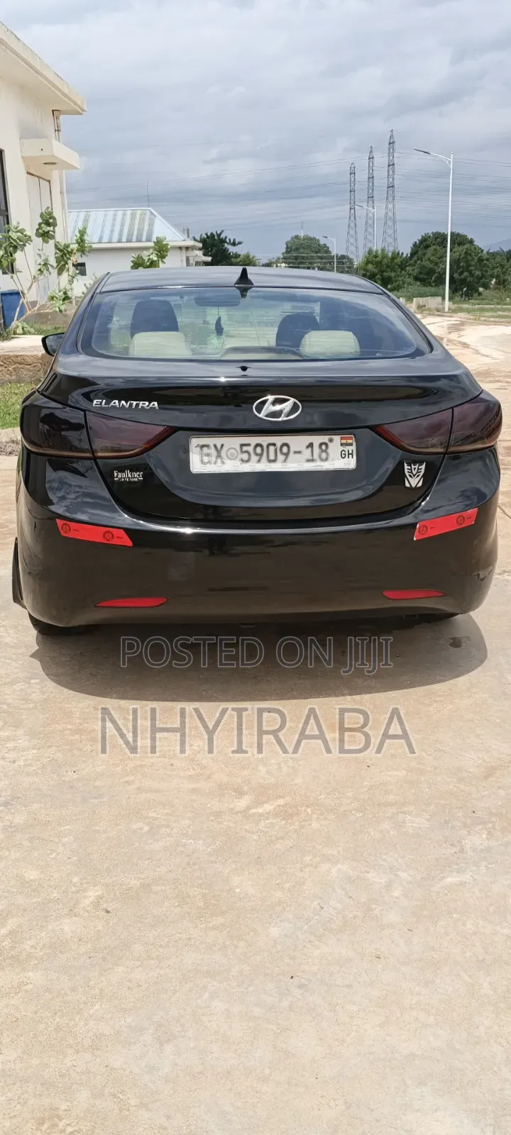Hyundai Elantra 2013 Black