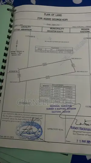 Titled Plot for Sale at Amanfrom Atwapim - Akuapem South