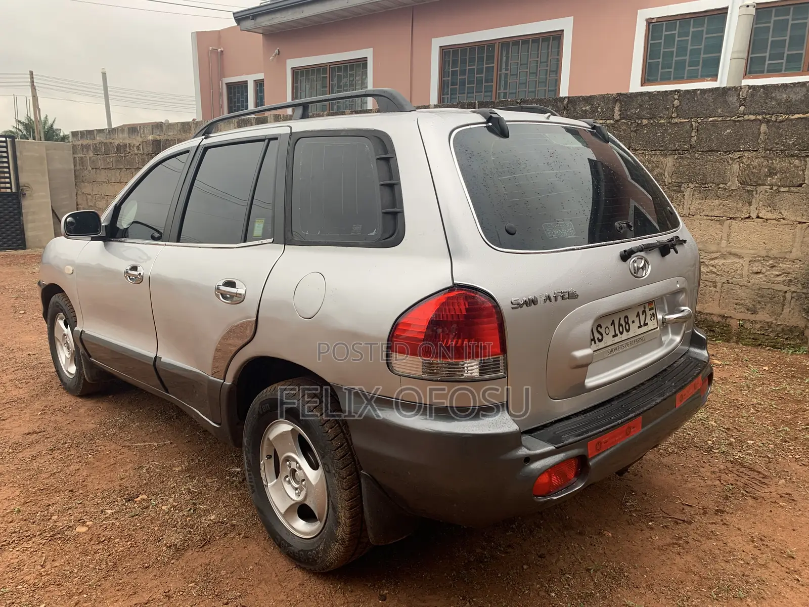 Hyundai Santa Fe Base FWD 2002 Gray