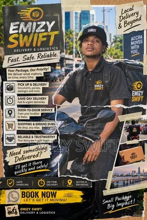 Emizy Swift – Independent Delivery Dispatch Service in Accra