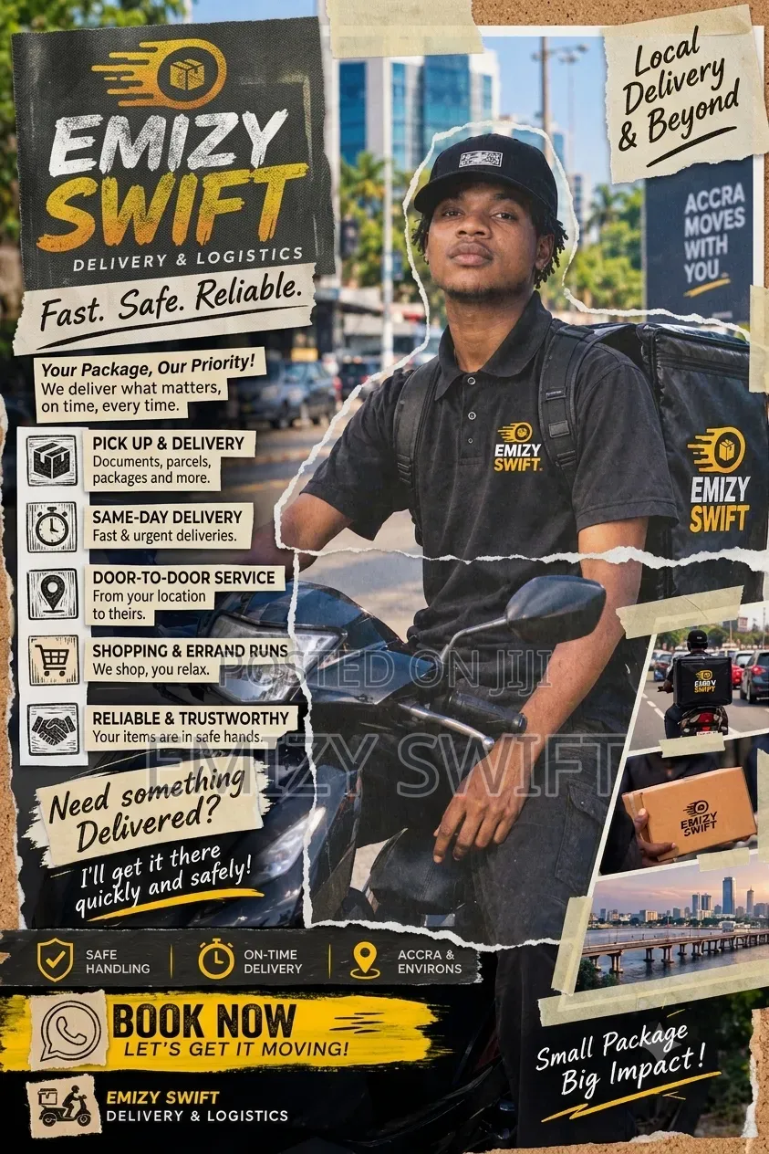 Emizy Swift – Independent Delivery Dispatch Service in Accra