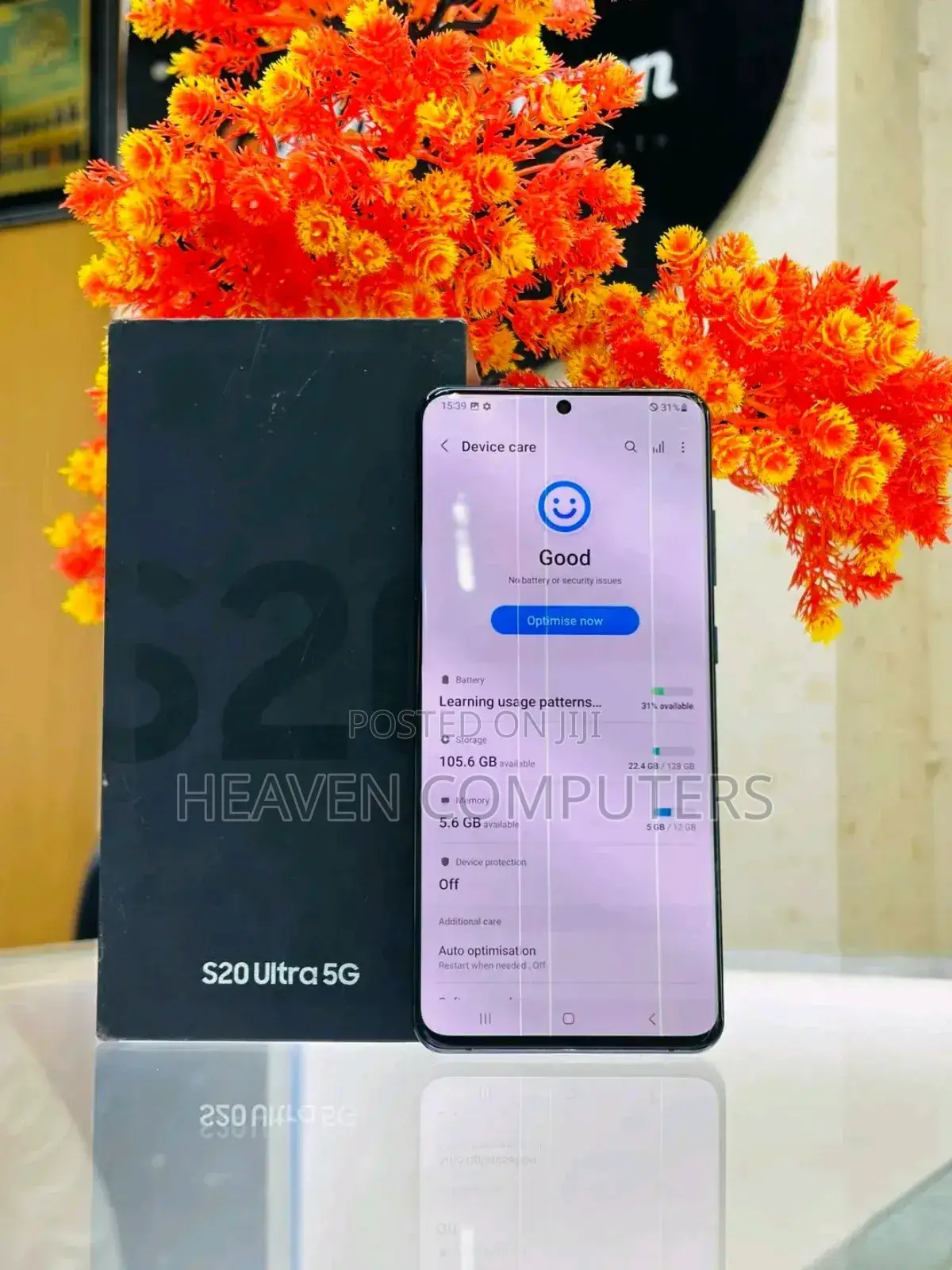 New Samsung Galaxy S20 Ultra 128 GB Black