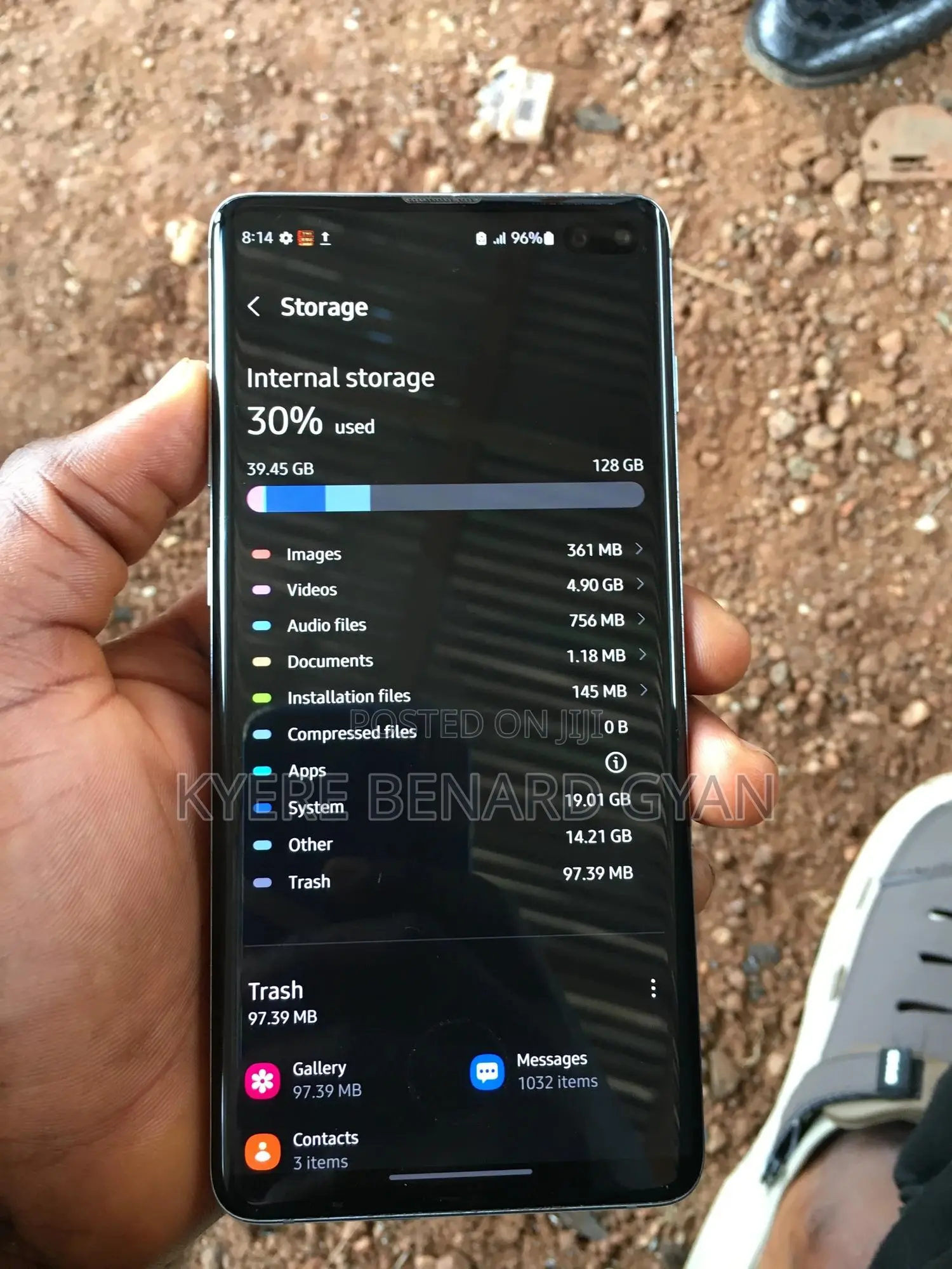 Samsung Galaxy S10 Plus 128 GB Blue