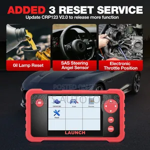 Launch Crp123 V2.0 Car Engine, Abs, Transmission Fault Scanner