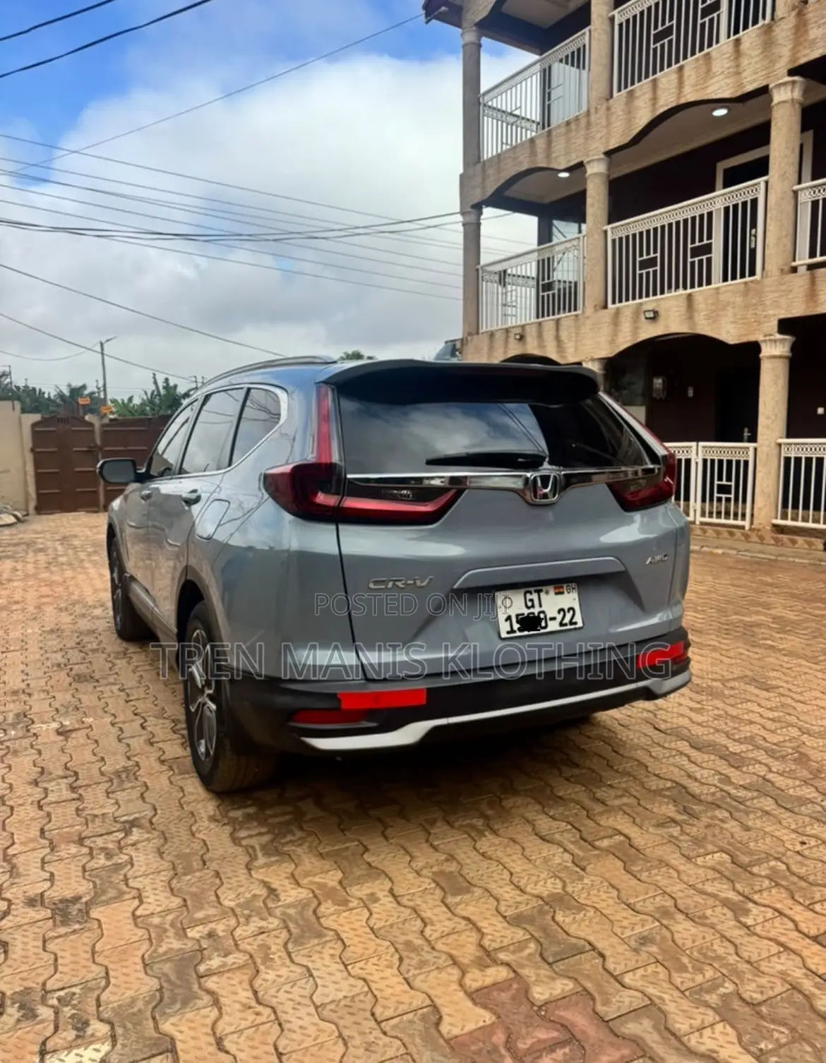 Honda CR-V Touring AWD 2020 Gray