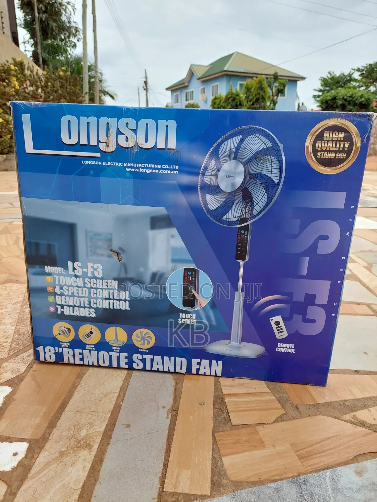 Longson Electric Fan (Black)