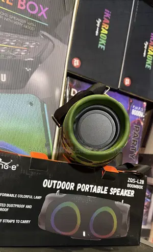 Sing-E ZQS-L28 Bluetooth Speaker – IP65 Waterproof, TWS LED Light