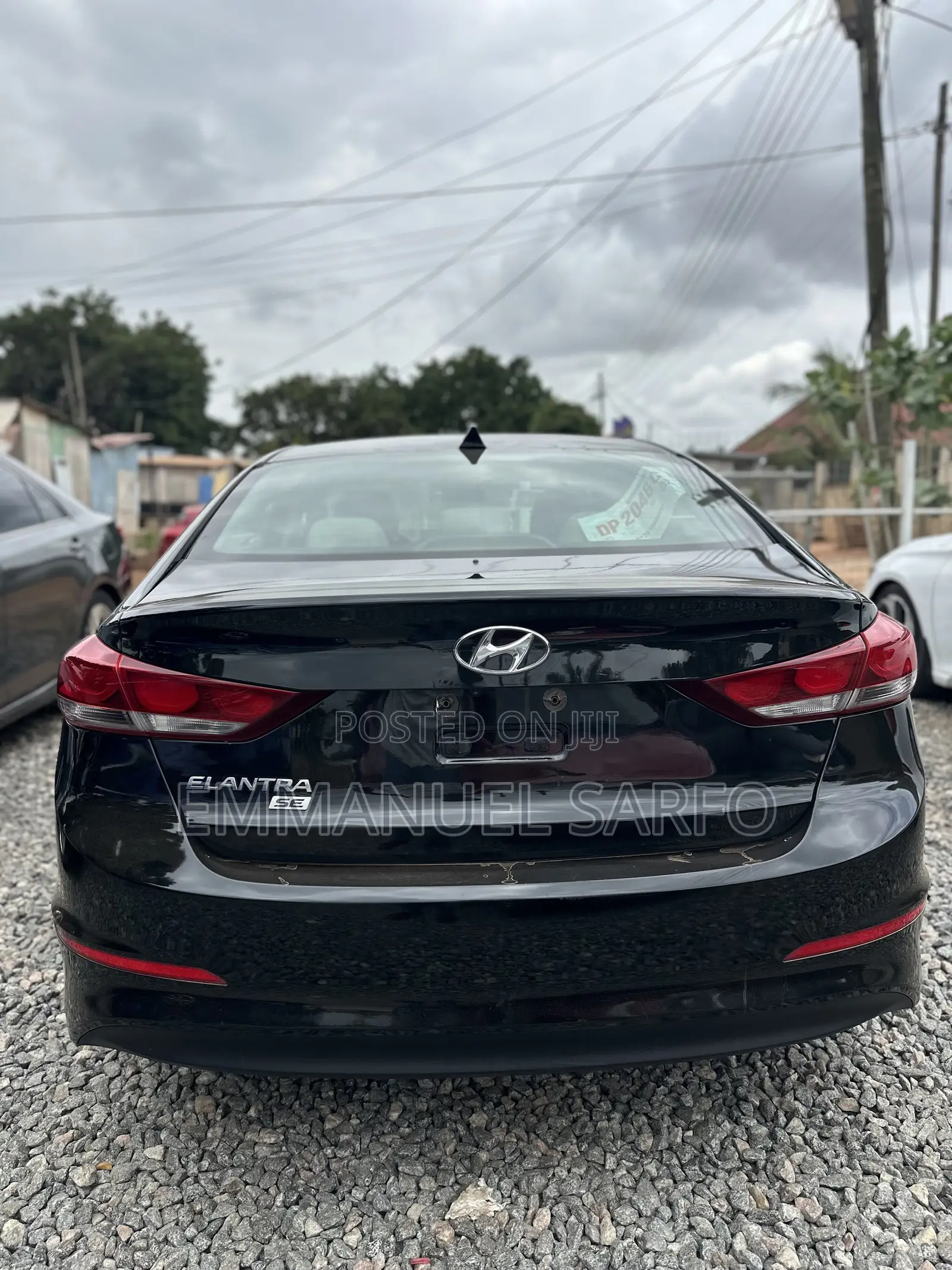 Hyundai Elantra SE Sedan FWD (2.0L 4cyl 6M) 2017 Black