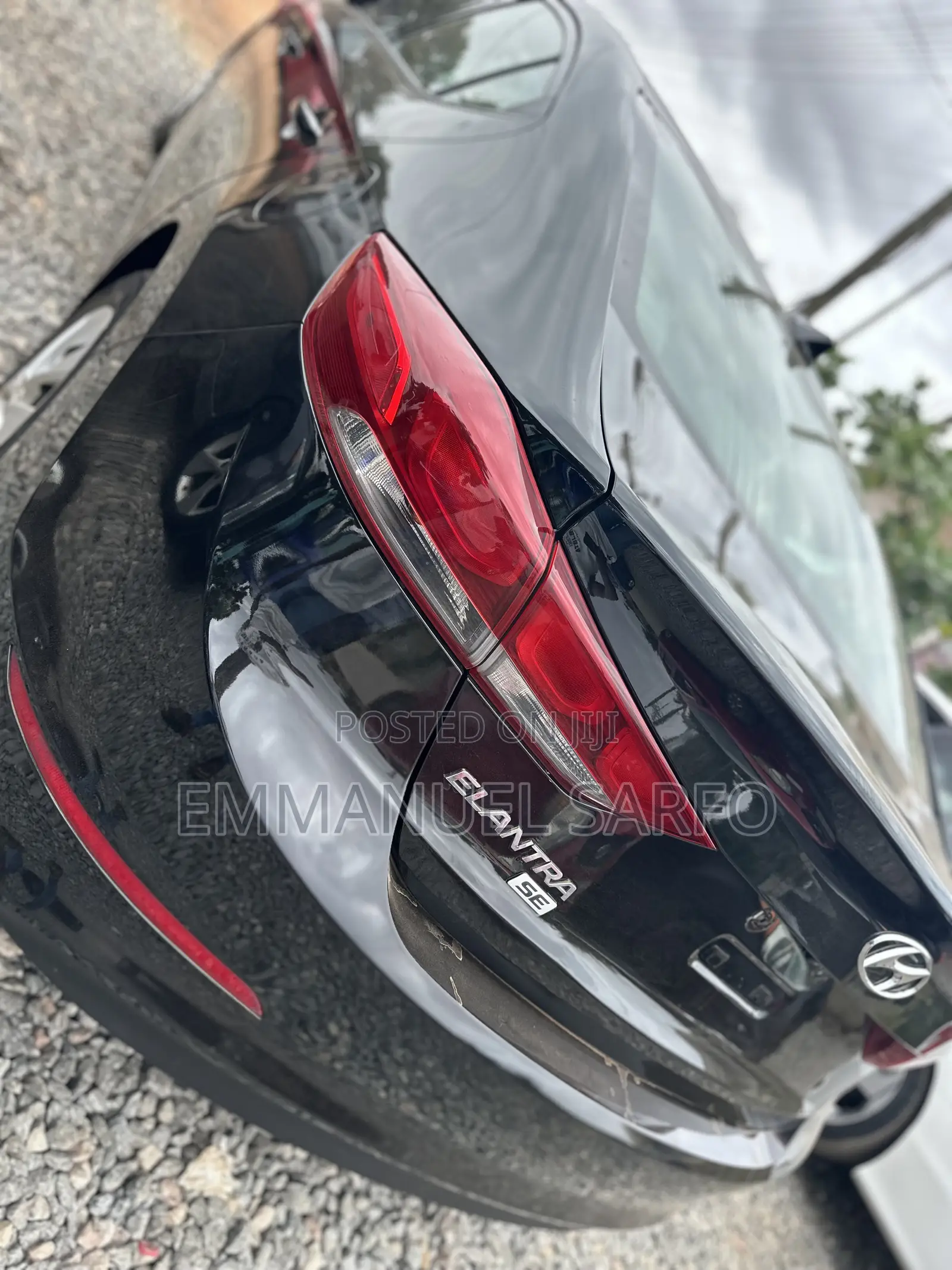 Hyundai Elantra SE Sedan FWD (2.0L 4cyl 6M) 2017 Black