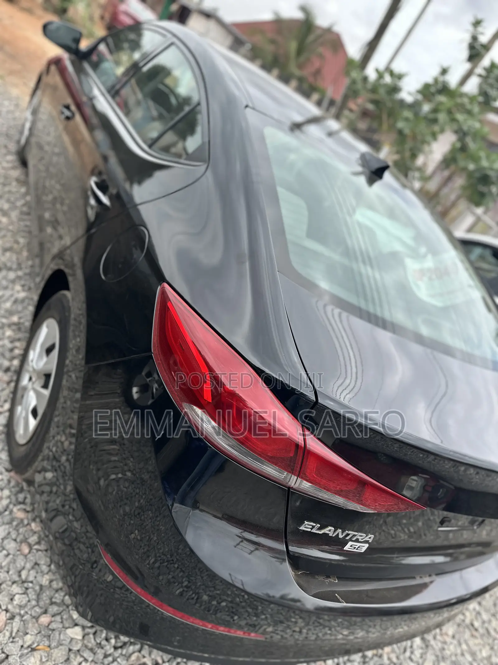 Hyundai Elantra SE Sedan FWD (2.0L 4cyl 6M) 2017 Black