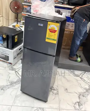 Super Classic Nasco Top Mount Freezer Fridge(NASF2-13FL)Gray