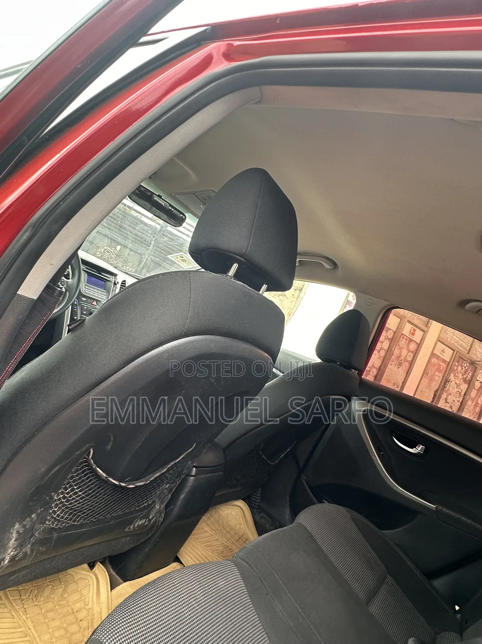 Hyundai Elantra 2015 Red