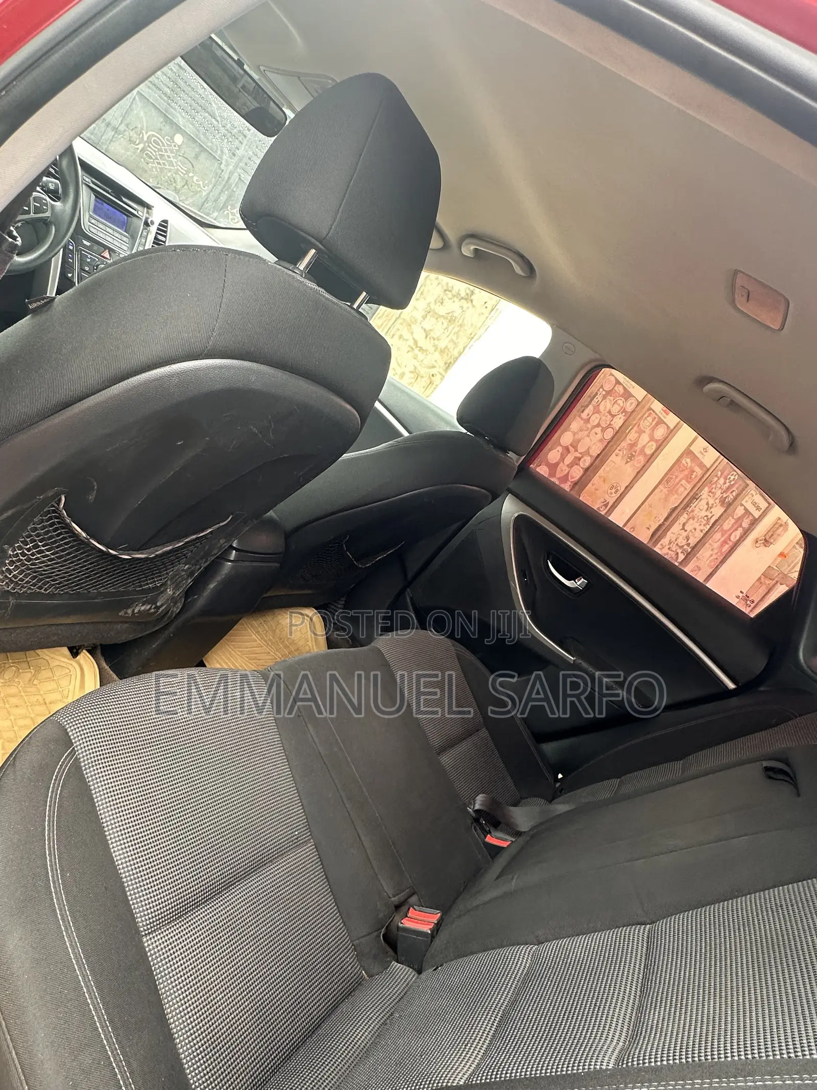 Hyundai Elantra 2015 Red