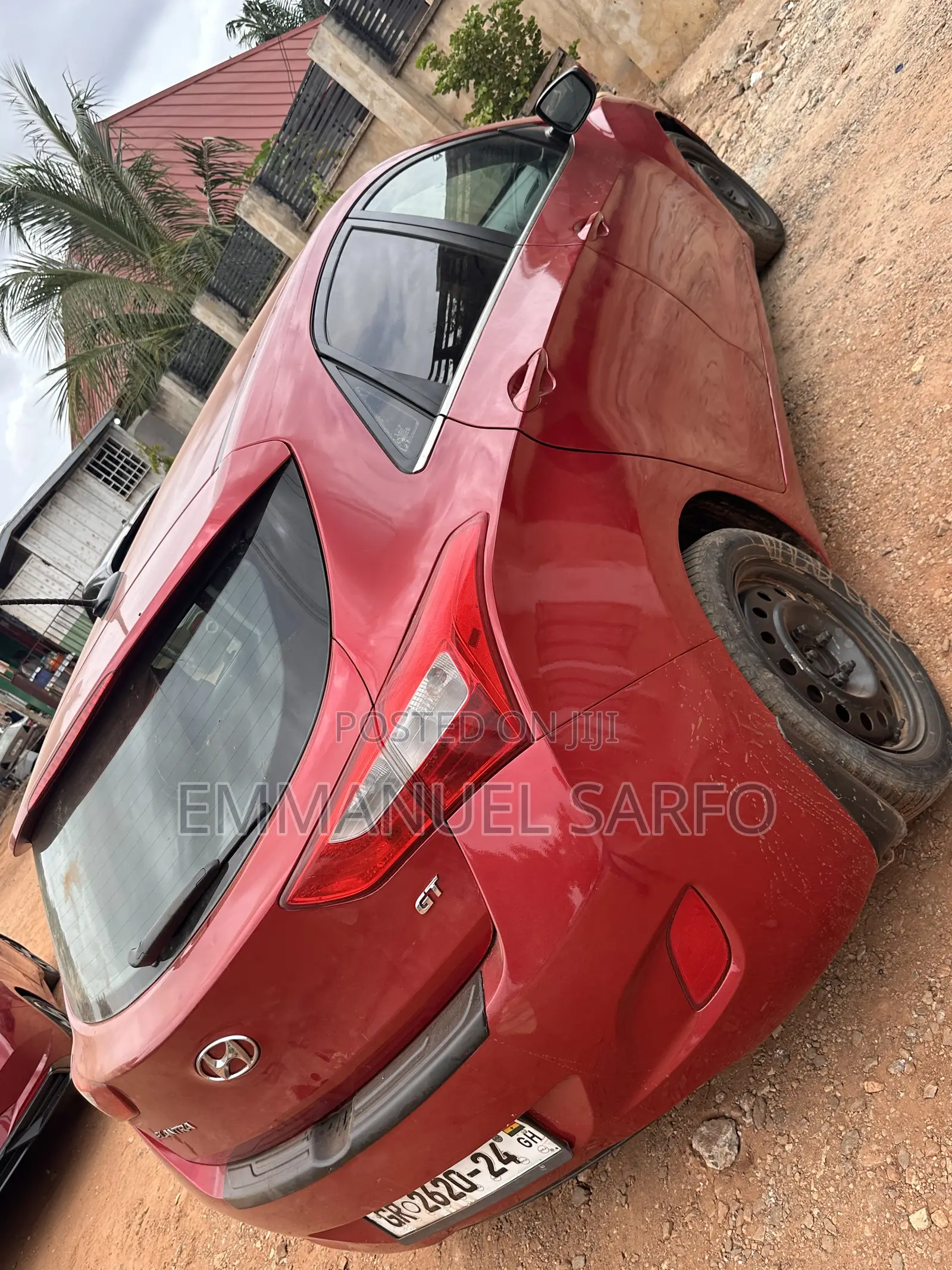 Hyundai Elantra 2015 Red
