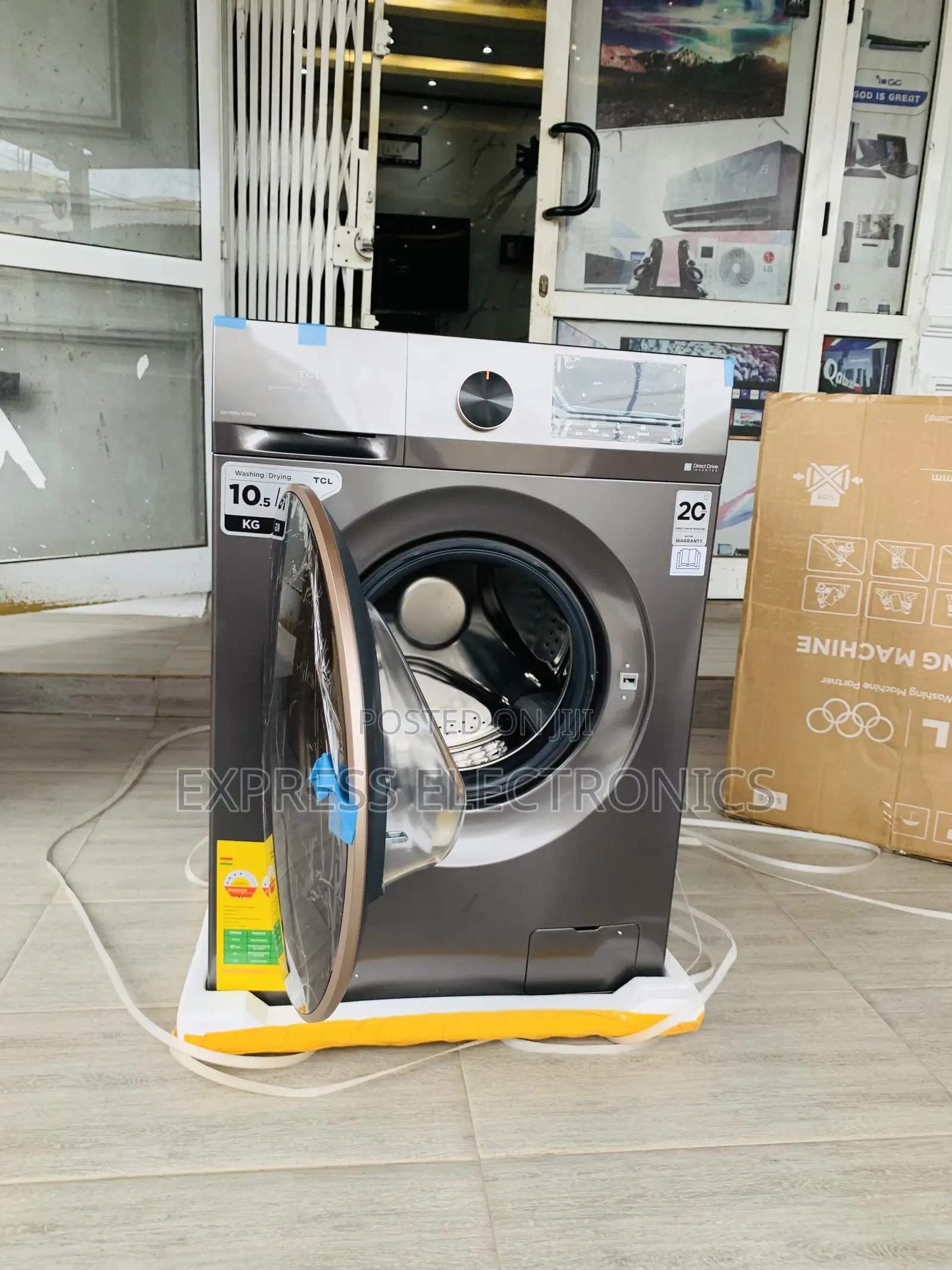 Brand New TCL Washing Machine TWF105-C20-10.5kg DD Inverter Washer