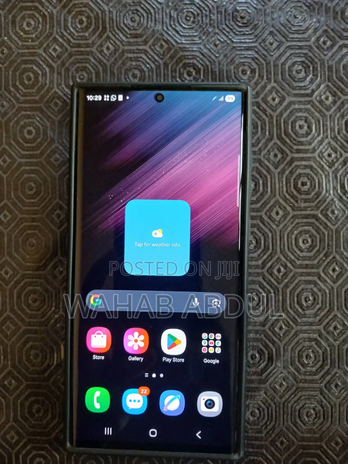 Samsung Galaxy S22 Ultra 5G 256 GB Black