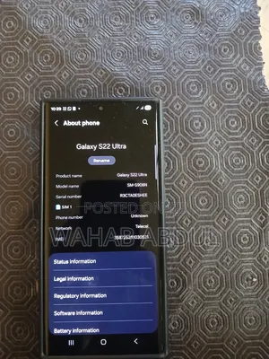Samsung Galaxy S22 Ultra 5G 256 GB Black