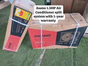Asano 1.5HP AC Split System – Fast Cooling, Low Noise Modern Elegant