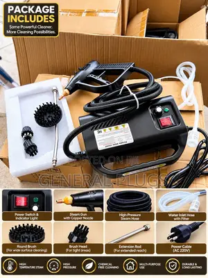 Hot Automative Deep Steam Cleaning for Cars ,AC, Sofas Kitchen ,Tiles