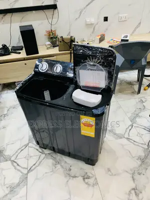 Grab the New Black Nasco 7kg Black Semi-Auto Twin Tub WM (:NAS-07-TW)
