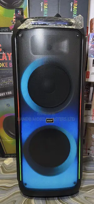 Very Big 12-Inch Party Speaker brodu BTS-2125 | 2 Wireless Mics
