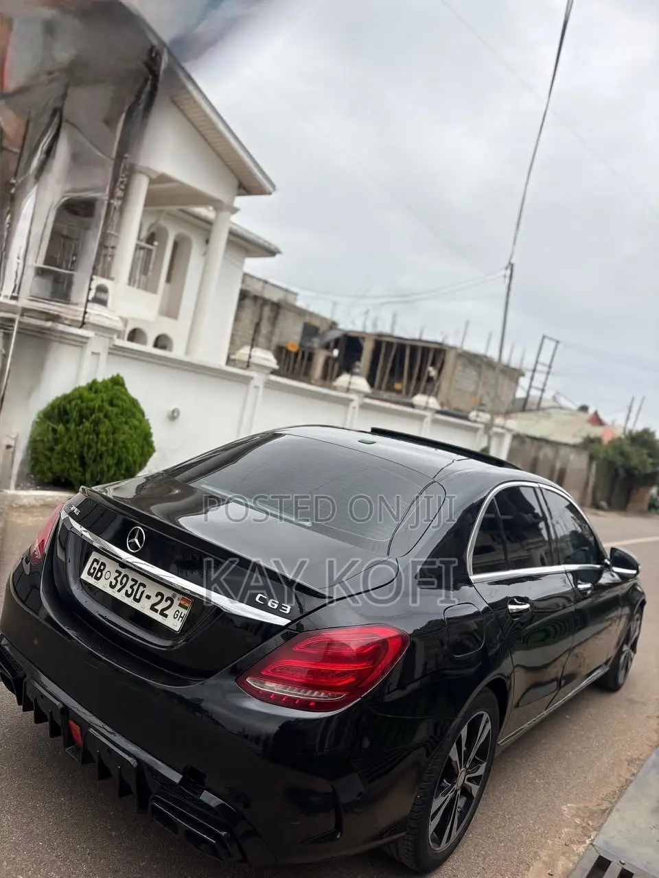 Mercedes-Benz C63 2016 Black