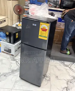 Extremely Classic Nasco NASF2-13FL 2 Door Refrigerator(gray).
