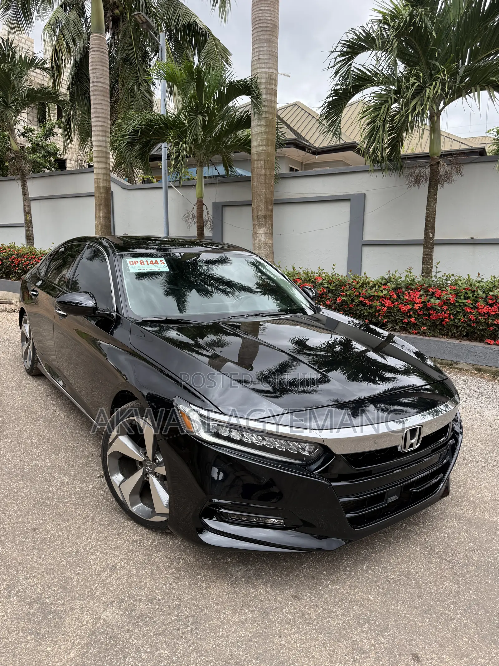 Honda Accord Touring 2018 Black