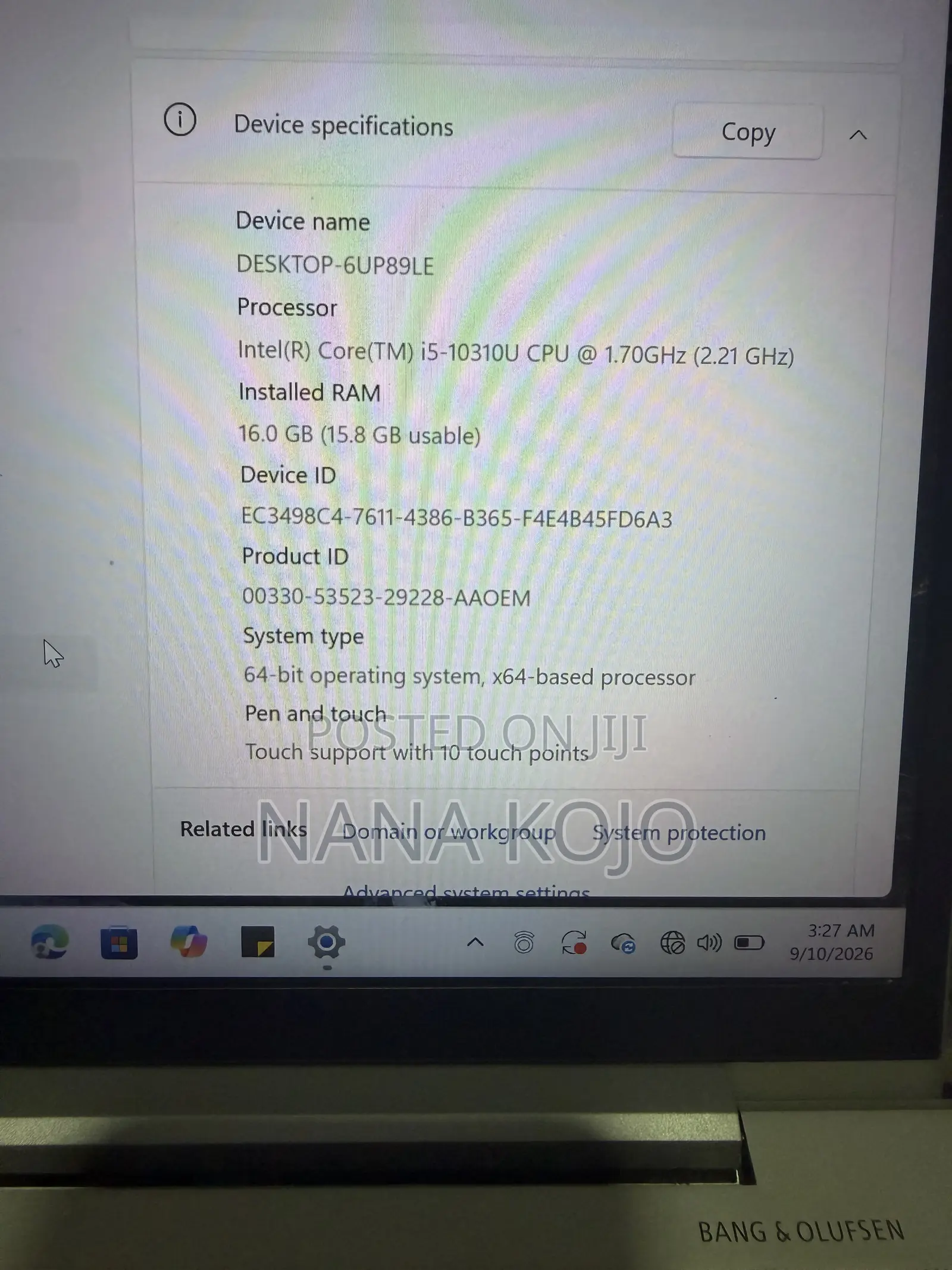 Laptop HP EliteBook 830 G7 16GB Intel Core i5 SSD 256GB