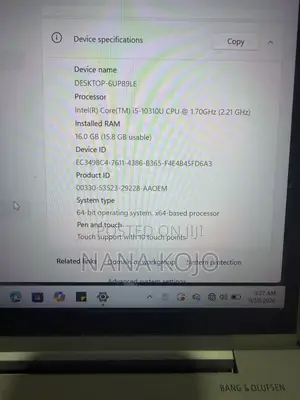 Laptop HP EliteBook 830 G7 16GB Intel Core i5 SSD 256GB