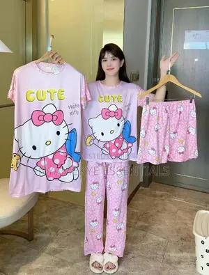 4in 1 Cartoon Night Wear Set