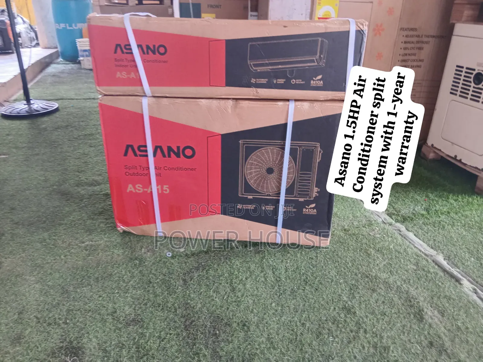 Asano 1.5HP R410A AC – Super Quality Split Air Conditioner
