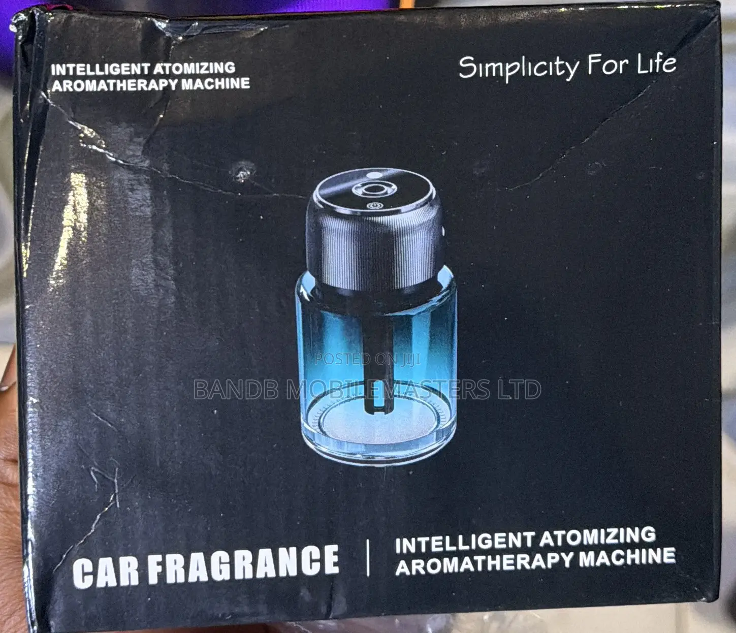 Premium Car Air Freshener Intelligent Aromatherapy Nano Mist Diffuser