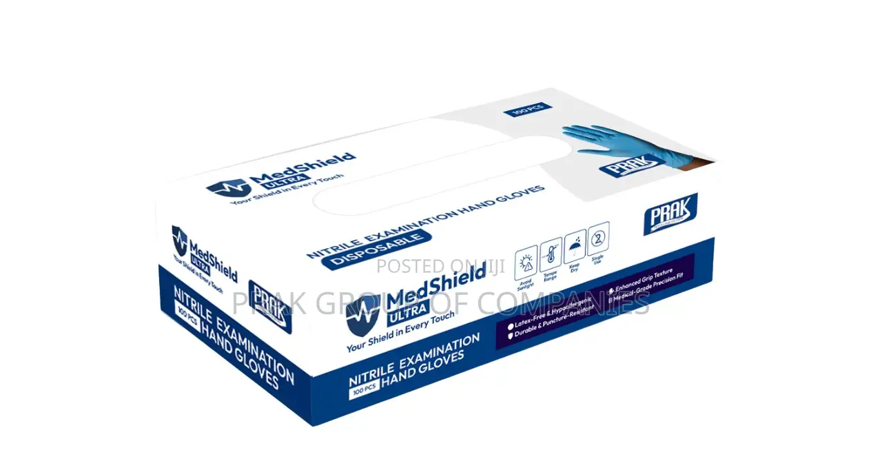MedShield Nitrile Examination Hand Gloves
