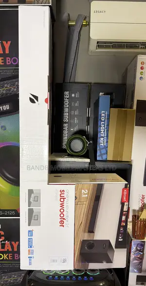 KBroad SOUNDBAR WITH SUBWOOFER  Powerful Bass Home Theater System