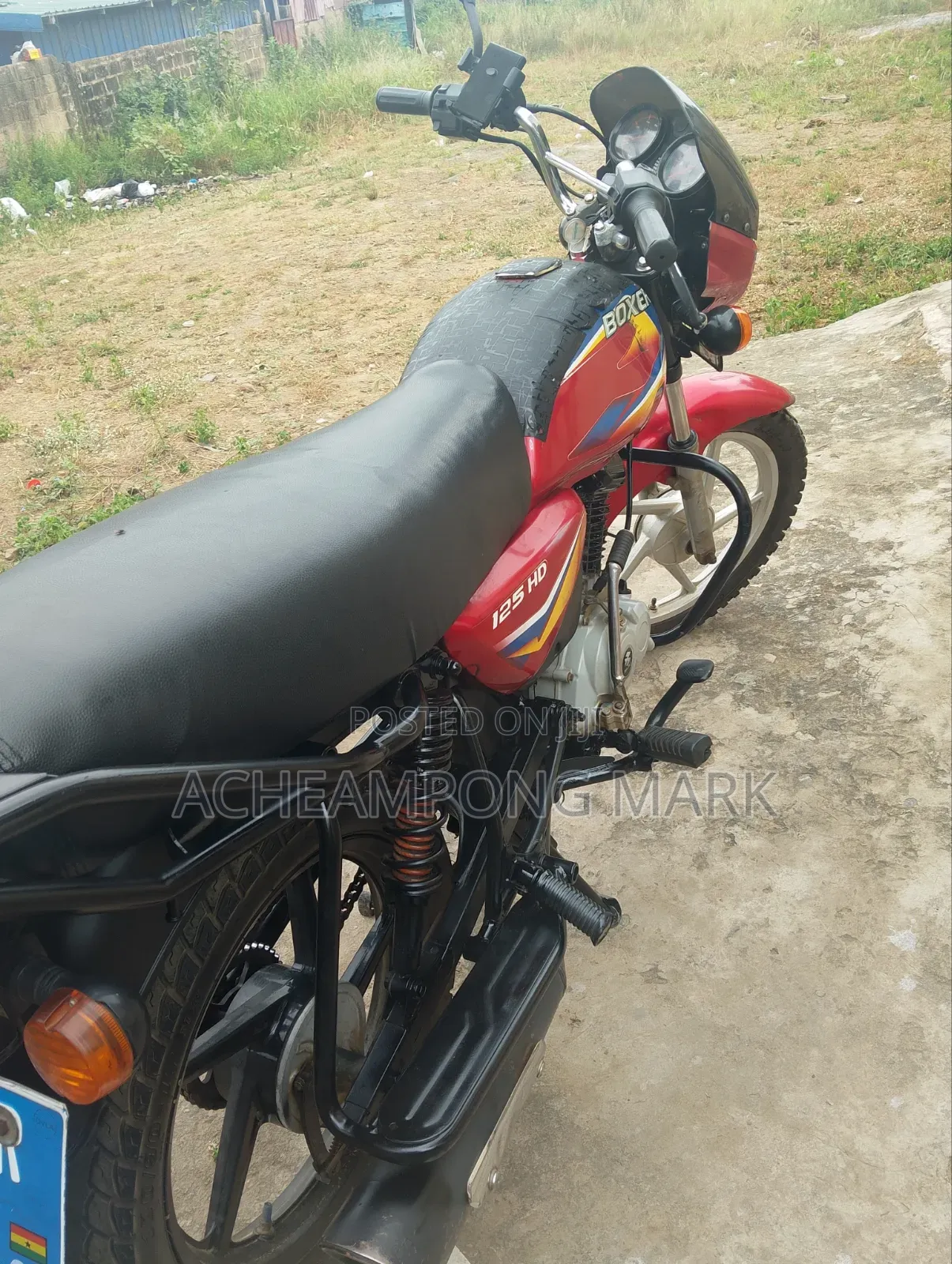 Bajaj Boxer 125 2024 Red