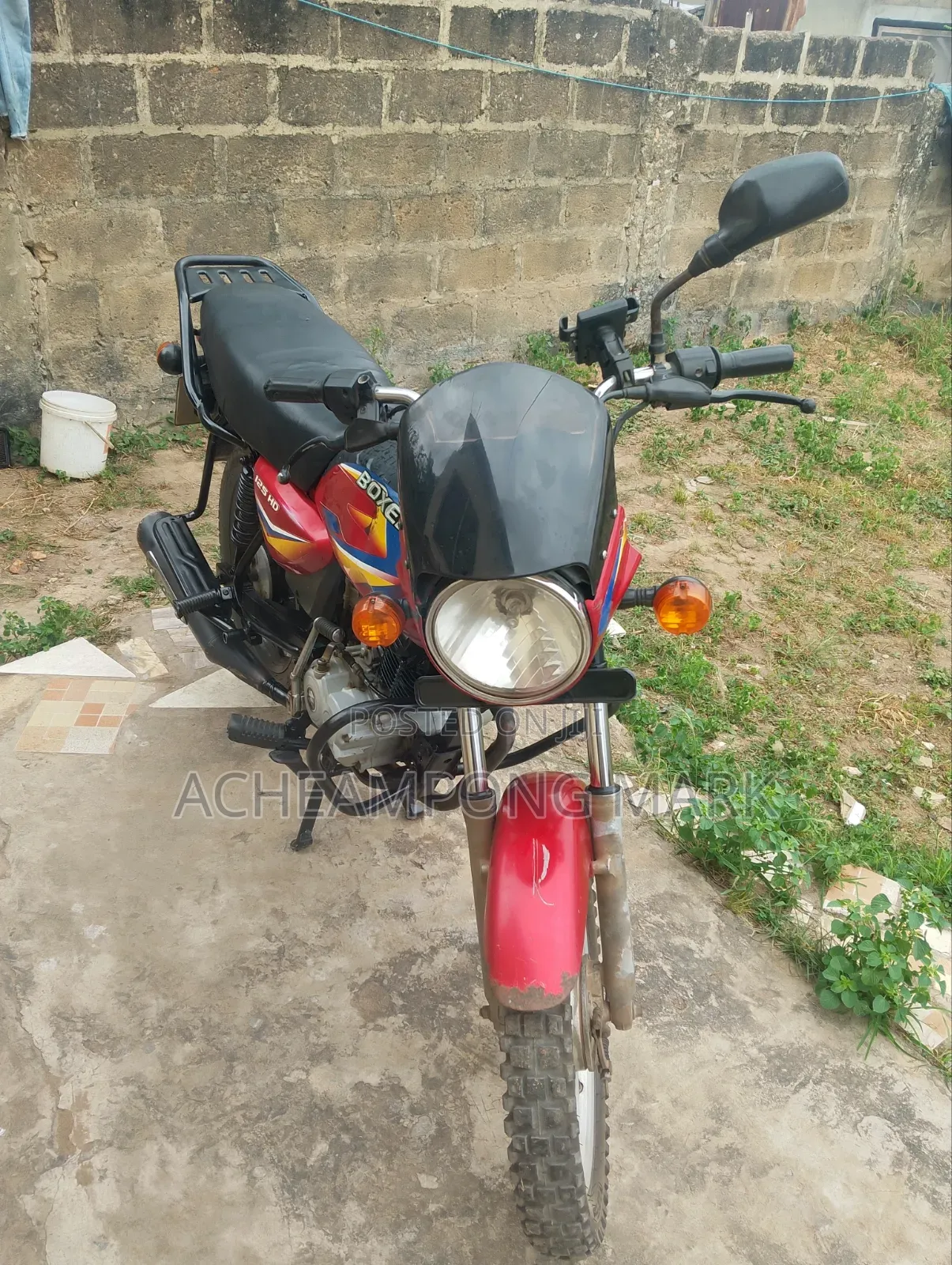 Bajaj Boxer 125 2024 Red
