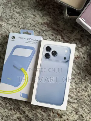 New Apple iPhone 18 Pro Max 512 GB Blue