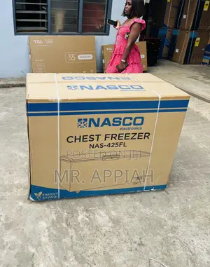 Classic Nasco 400L Single Door Freezer(Nas475fl) Black