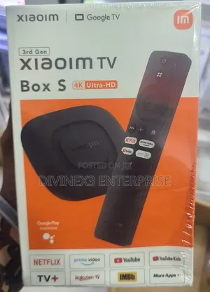 Xiaomi TV Box S 3rd Gen – Ultra HD