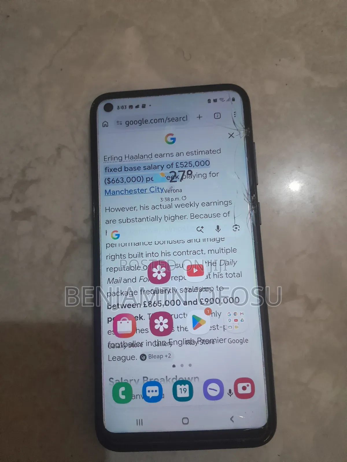 Samsung Galaxy M11 32 GB Black